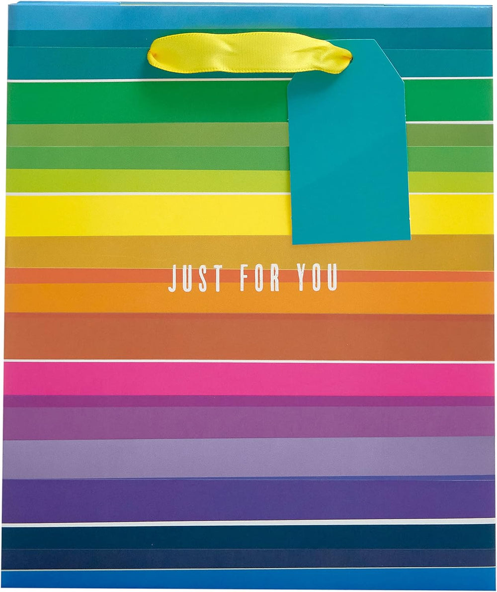 Rainbow Design Medium Gift Bag