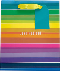 Rainbow Design Medium Gift Bag