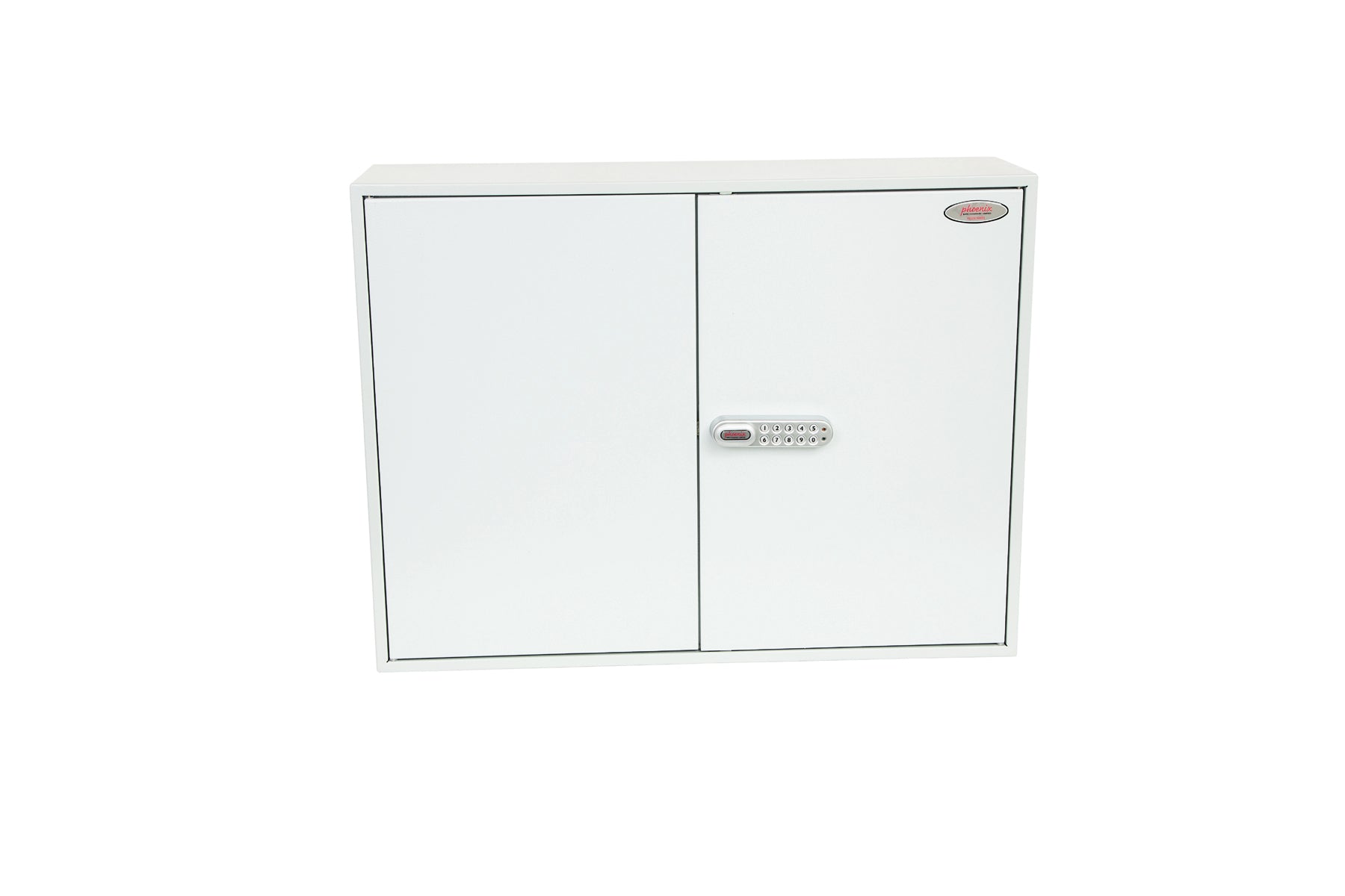 Phoenix Commercial Key Cabinet 600 Hook Electronic Lock Light Grey KC0607E DD