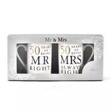Amore Gift Set 50 Years Mr Mrs.