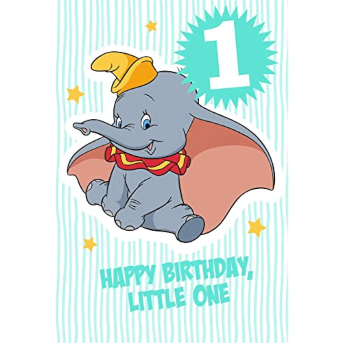 Disney Dumbo 1st Birthday Card