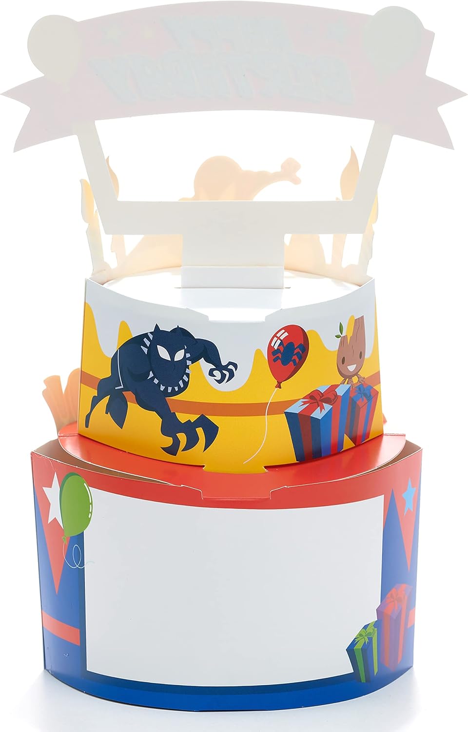 Marvel Spiderman Fun Hero Pop-Up Birthday Card