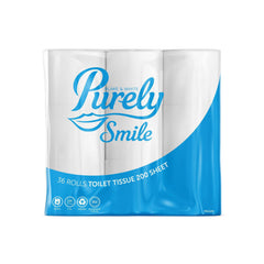ValueX Toilet Roll 2Ply Recycled 200 Sheets White (Pack 36) PS1120