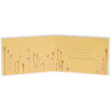 UK Greetings Birthday Card For Her/Female/Friend With Envelope - Warm Flower Design