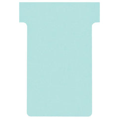 Nobo T-Cards A50 Size 2 Light Blue (Pack 100) 2002006