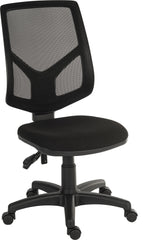 Teknik Office Vanguard Twin Lever Mesh Back Executive Task Operator Office Chair Without Arms Black - 6998 DD
