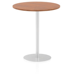 Dynamic Italia 1000mm Poseur Round Table Walnut Top 1145mm High Leg ITL0149 DD