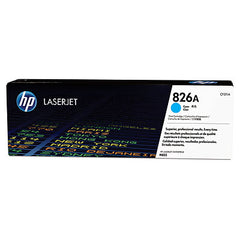 HP 826A Cyan Standard Capacity Toner 31.5K pages for HP Color LaserJet Enterprise M855 - CF311A