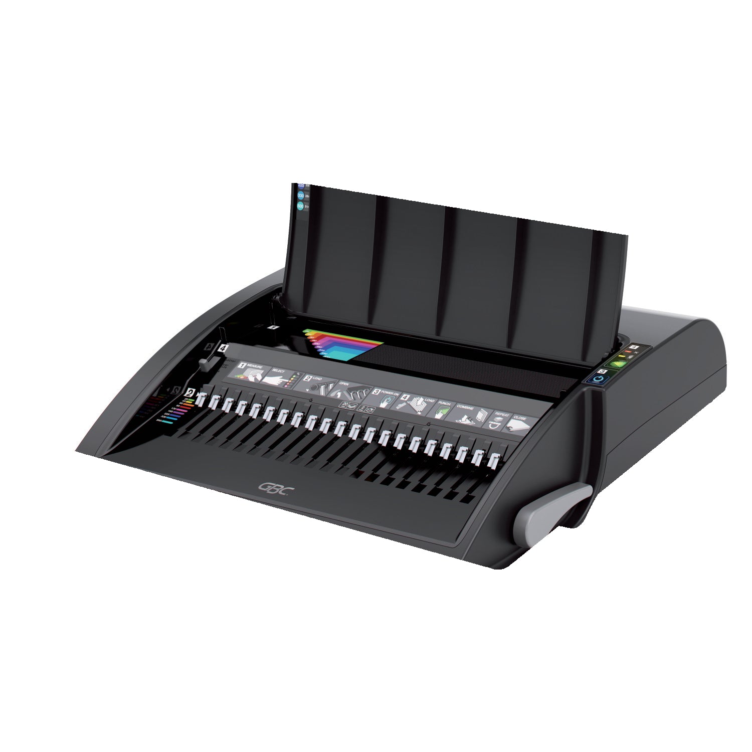 GBC CombBind C210E Electric Comb Binding Machine Black 4401927UK DD