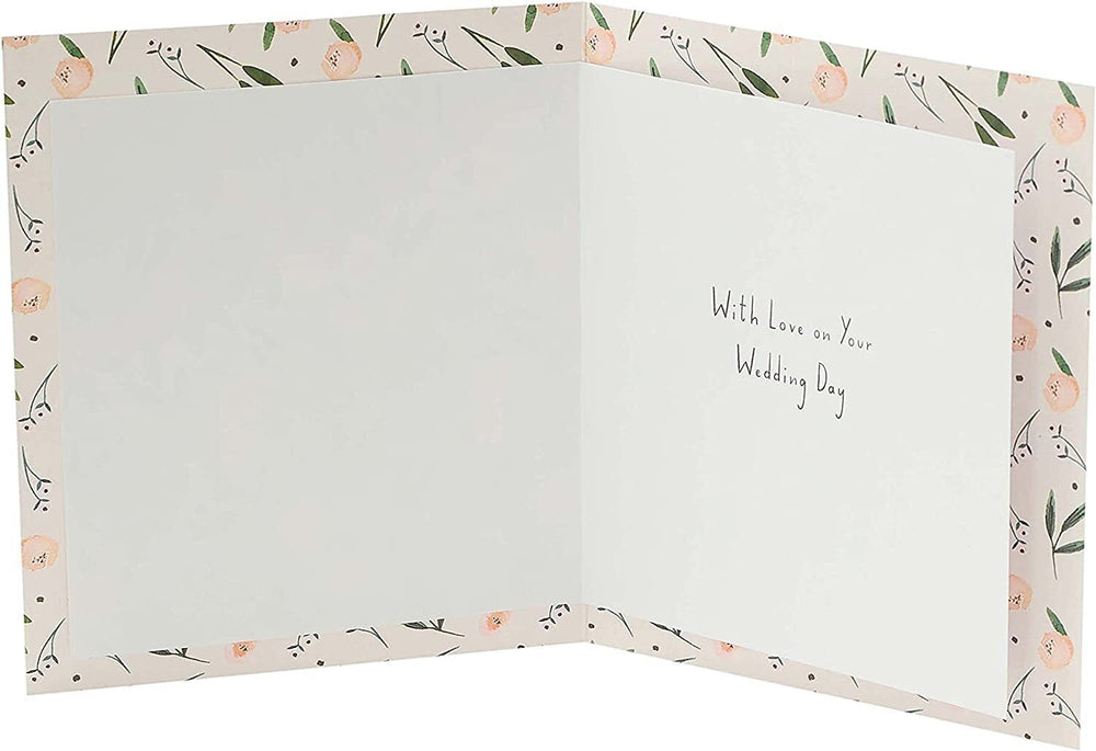 Wedding Congratulations Card for Bride & Groom