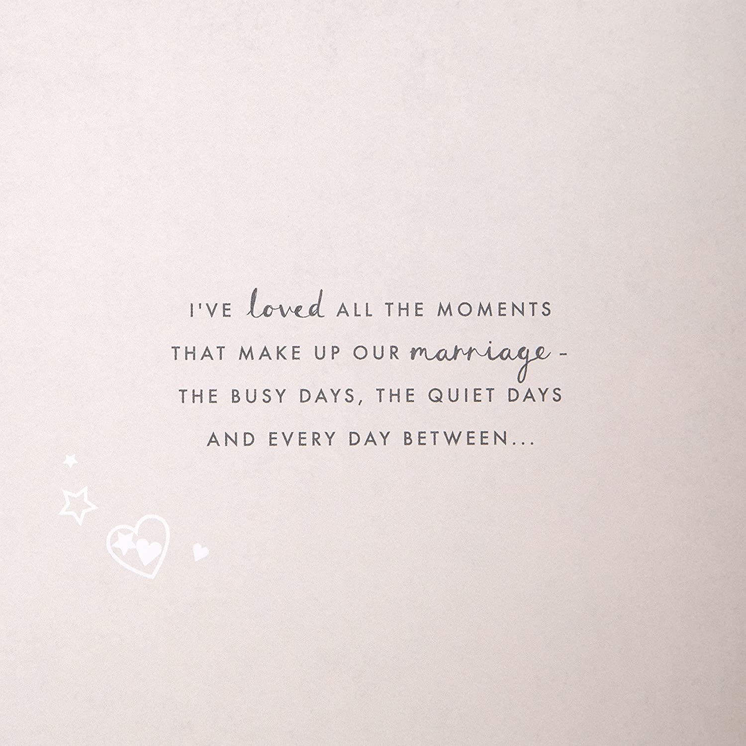 Intricate Laser-cut Design Husband Wedding Anniversary Card