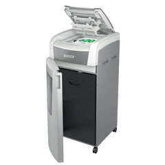 Leitz IQ AutoFeed Office Pro 600 Micro Cut Shredder 110 Litre 600 Sheet Automatic/10 Sheet Manual White 80181000 DD