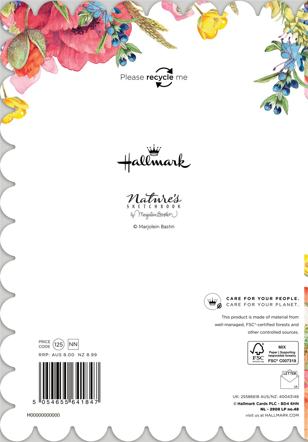 Floral Birthday Card for Grandma – Beautiful Heartfelt  Design