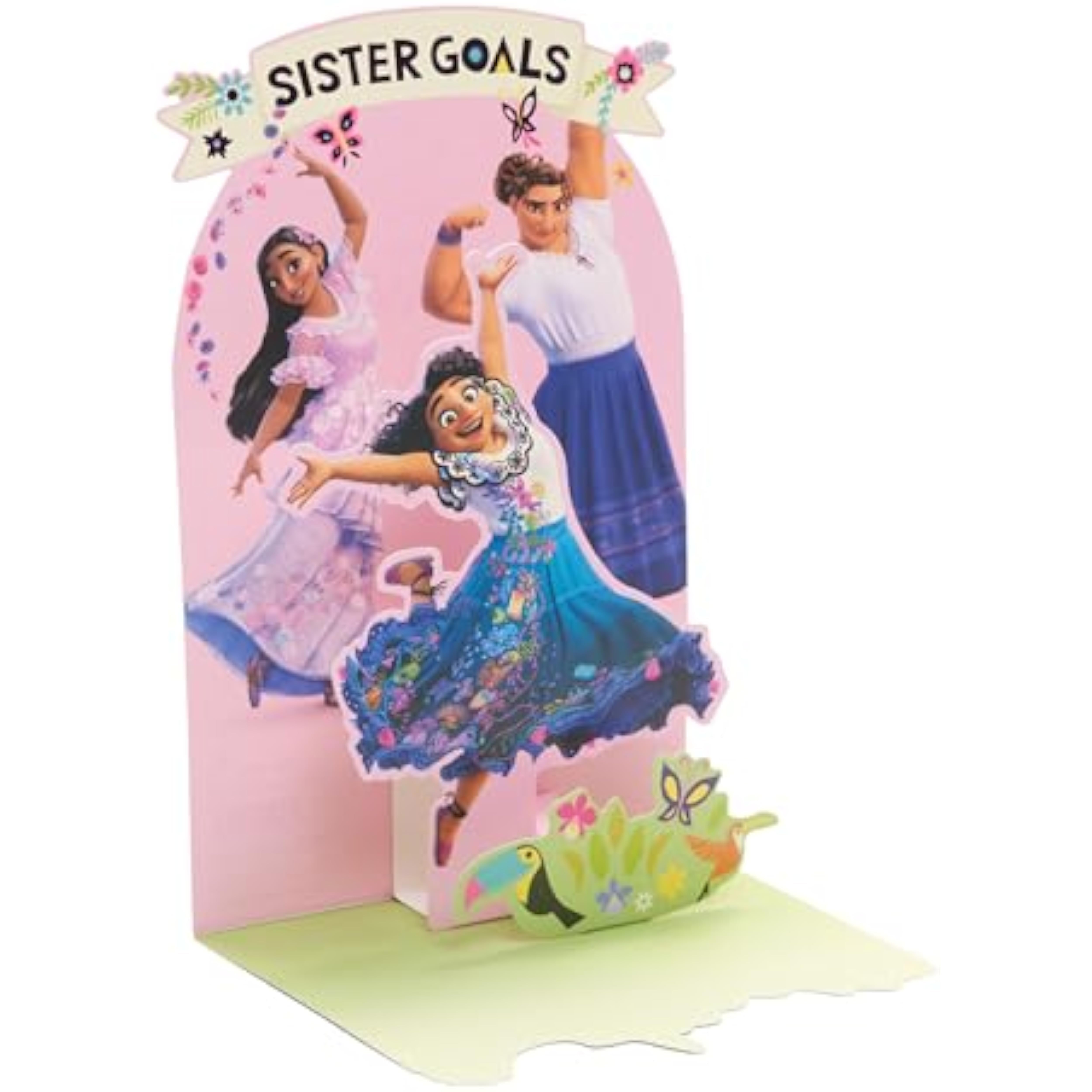 Disney Pop-Up Mirabel, Isabela & Luisa Encanto Birthday Card