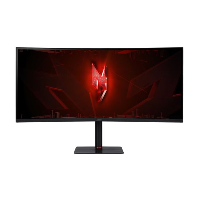 Acer Nitro XV5 34 Inch 3440 x 1440 Pixels Wide Quad HD VA Panel ZeroFrame HDMI DisplayPort Curved Gaming Monitor