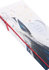 UK Greetings Valentine's Day Card For The One I Love - Stylish Design