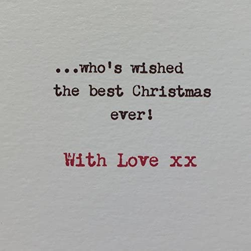 Grandpa Lots of Woof Christmas Card