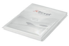 Rexel Expanding Multi Punched Pocket Polypropylene A4 170 Micron Top Opening Clear (Pack 5) 2104223