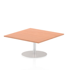 Dynamic Italia 1000mm Poseur Square Table Beech Top 475mm High Leg ITL0346 DD