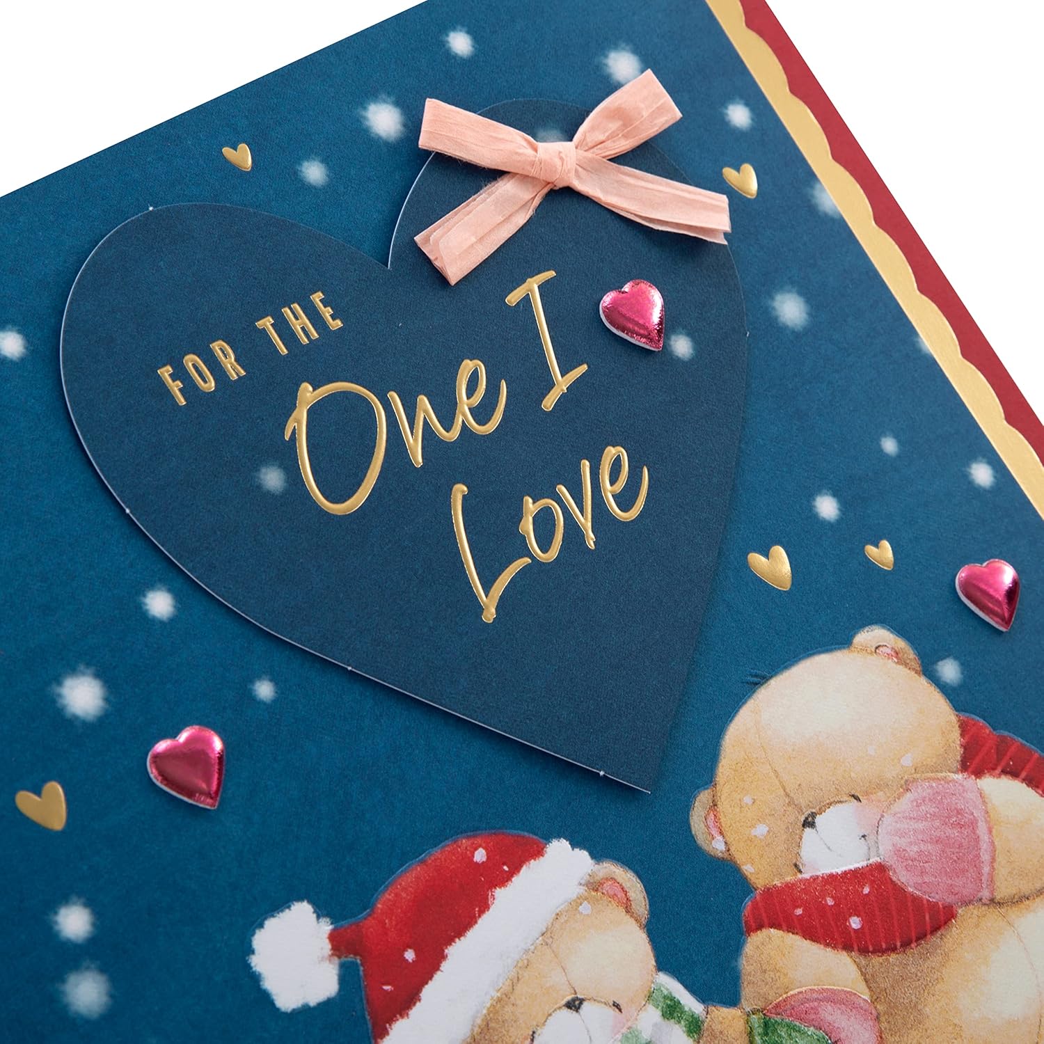 Hallmark Boxed Christmas Card for One I Love – Forever Friends Winter Design