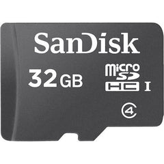 SanDisk SDSDQM 32GB Class 4 MicroSDHC Memory Card and Adapter