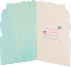 UK Greetings Mother's Day Card for Mummy from your Son - Cute Animal Design