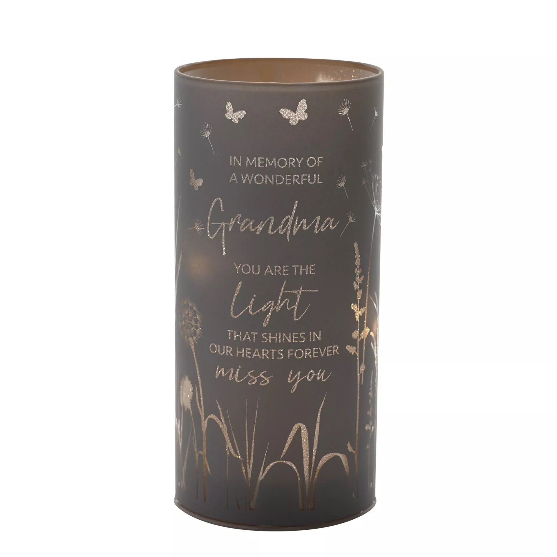 Widdop Thoughts of You LED Memorial Tube Light - Grandma - Commemorative Light Present Memory Sentimental Message