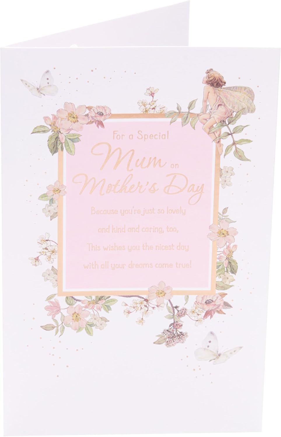 UK Greetings Mother's Day Card for Mum - Fairy Design