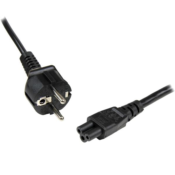 StarTech.com 1m 3 Prong Laptop Power Cord CEE7 to C5