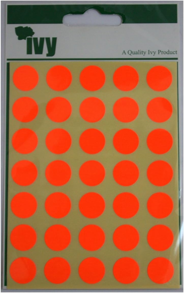 13mm Red 140 Labels