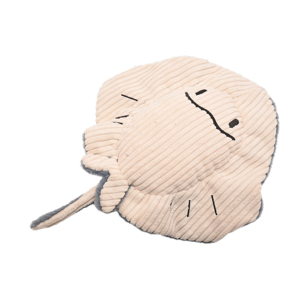 Softies® Jay the Plush Stingray, 44cm, soft and cuddly plush toy with detailed stingray features and vibrant colors.