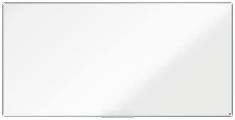 Nobo Premium Plus Magnetic Steel Whiteboard Aluminium Frame 2400x1200mm 1915163