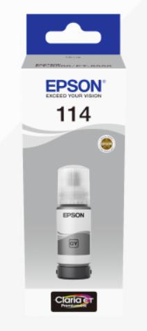Epson 114 EcoTank Grey Ink Bottle
