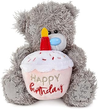 M7 Happy Birthday Cupcake Plush