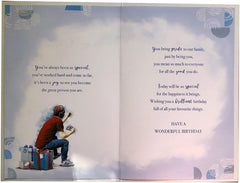 Son 16th Today Gaming & Presents Design Happy Birthday Card