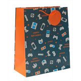Gamer Themed Birthday Large Gift Bag