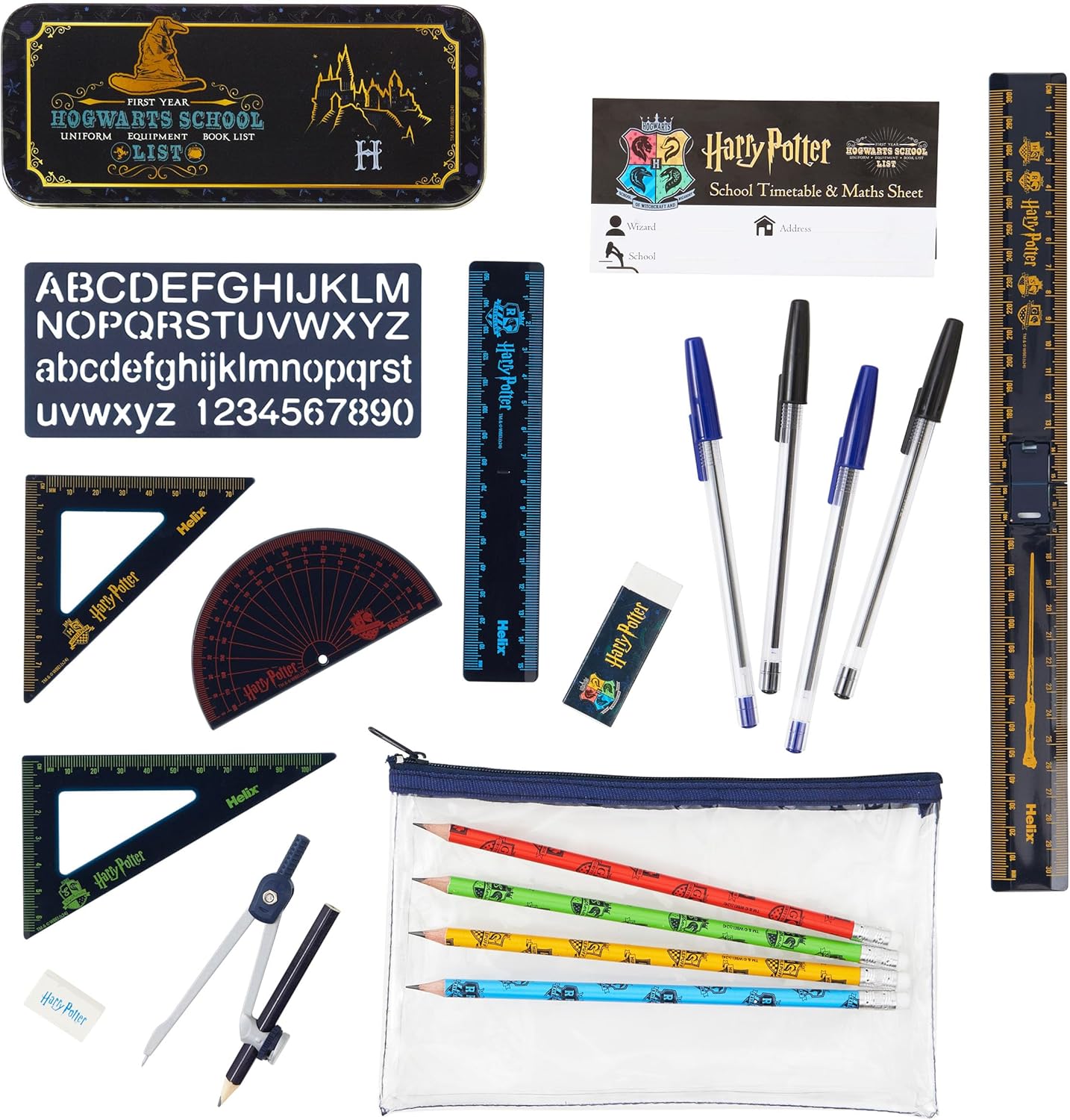 HARRY POTTER STATIONERY SET