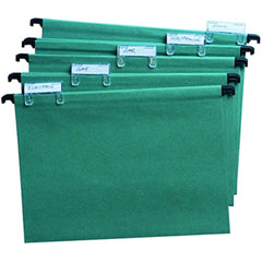 Cathedral Value A4 Manilla Suspension Files - Green (Pack of 10)