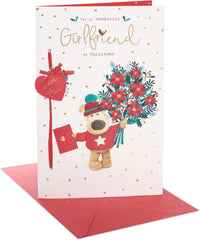 Boofle Christmas Card for Girlfriend - Cute Design