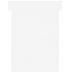Nobo T-Cards A80 Size 3 White (Pack 100) 2003002