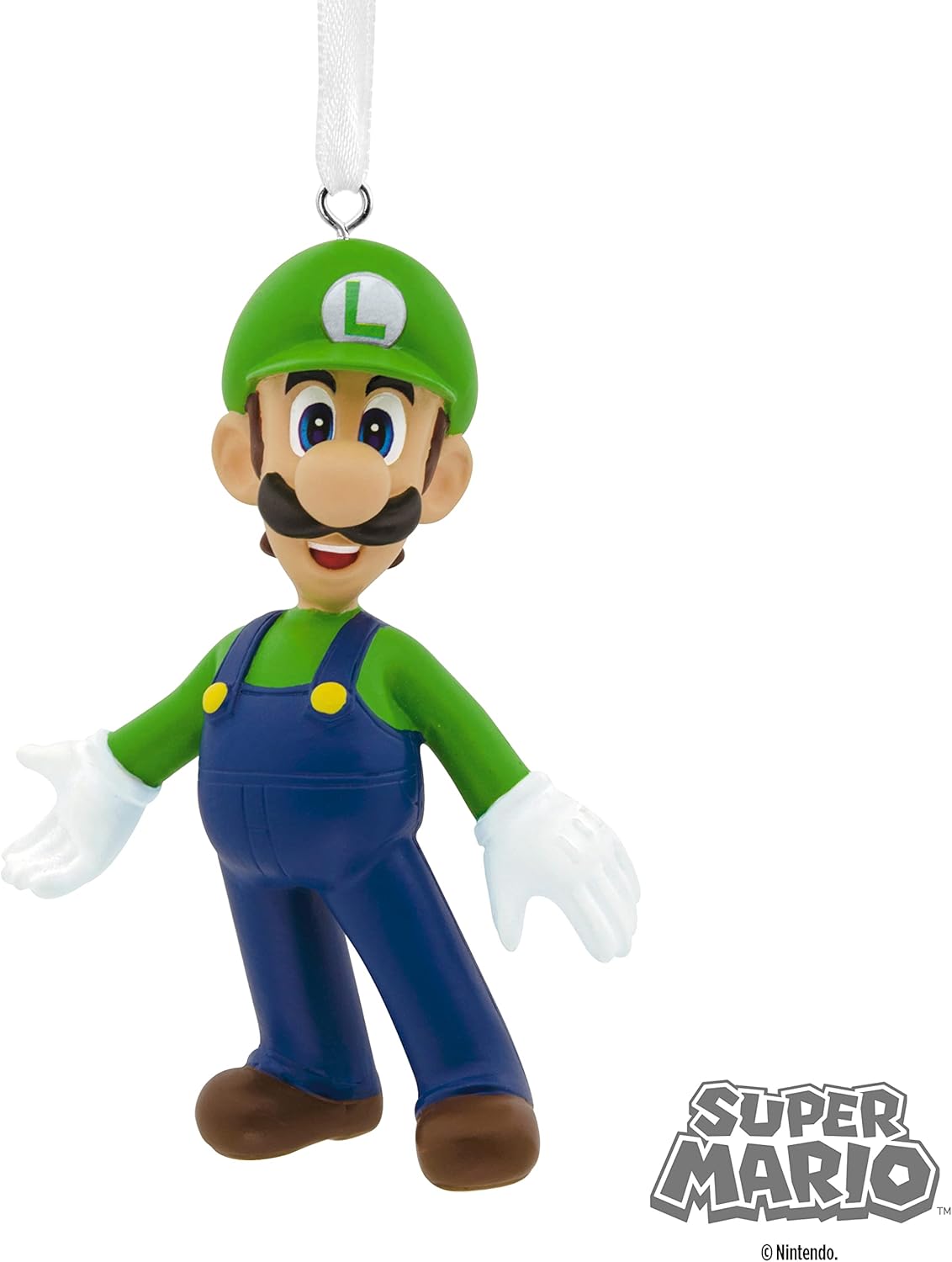 Nintendo Mario Luigi Resin Christmas Tree Decoration – Official Gaming Ornament