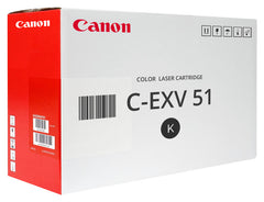 Canon EXV51BK Black Standard Capacity Toner Cartridge 69k pages - 0481C002