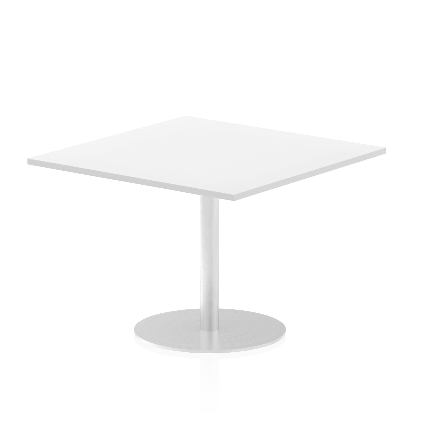 Dynamic Italia 1000mm Poseur Square Table White Top 725mm High Leg ITL0354 DD
