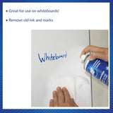 AF Foamclene anti-static foaming cleaner spray for surfaces, desks, white boards, carpets, upholstery, and car interiors.