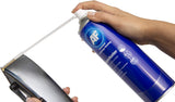 AF Superduster 300ml compressed air duster can with a spray nozzle for cleaning electronic equipment and tight spaces.
