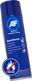 AF Professional non-flammable compressed air duster bottle, 342ml, used for cleaning electronic equipment and delicate surfaces.