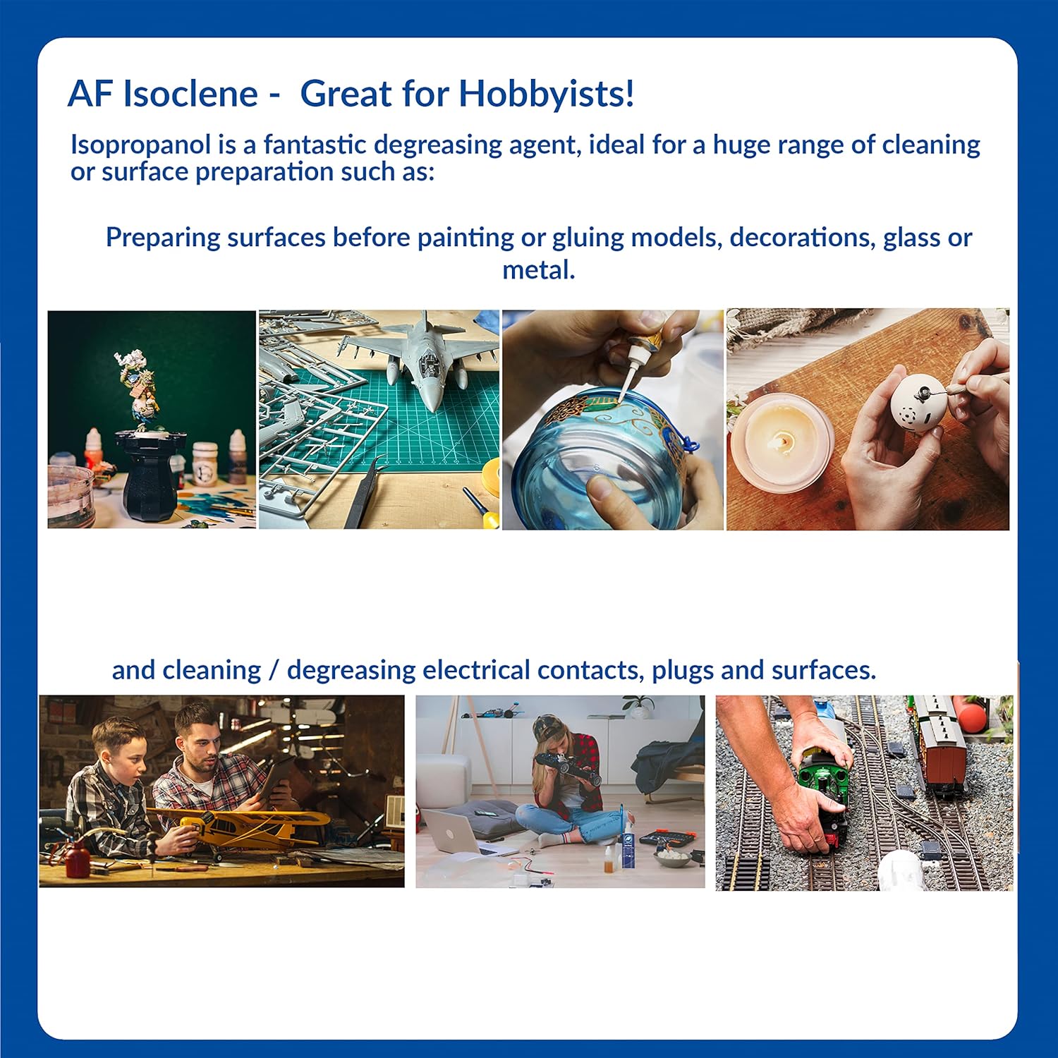 AF Isoclene Wet Isopropyl Alcohol Wipes in a tub, IPA cleaning wipes ideal for disinfecting and cleaning surfaces easily.