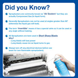 AF Utility Invertible Spray Duster 200ml for office cleaning and maintenance, showing the spray duster nozzle and label.