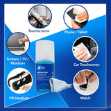 AF Multi 200ml screen cleaning kit for mobile phones, TVs, laptops, monitors, LED, LCD, plasma, and tablets with cleaning solution and cloth