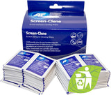 AF Screen and Lens Cleaning Wipes, individual anti-static wipes for removing smudges and dust from screens and lenses.